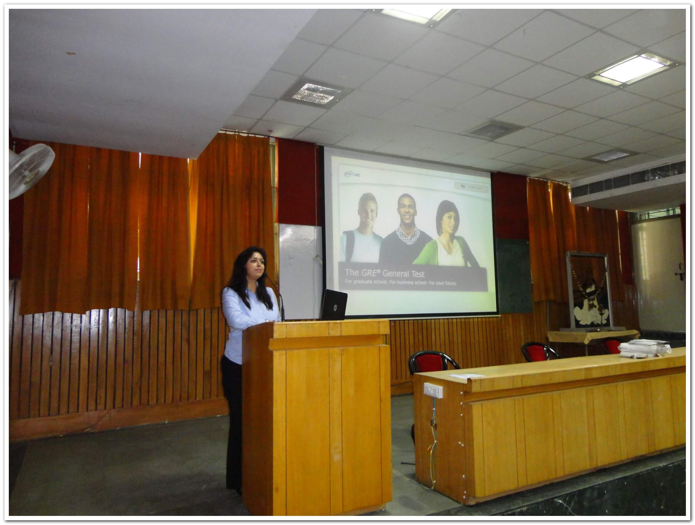 A Seminar on “GRE and TOEFL: Opportunities Abroad” organized by ACP