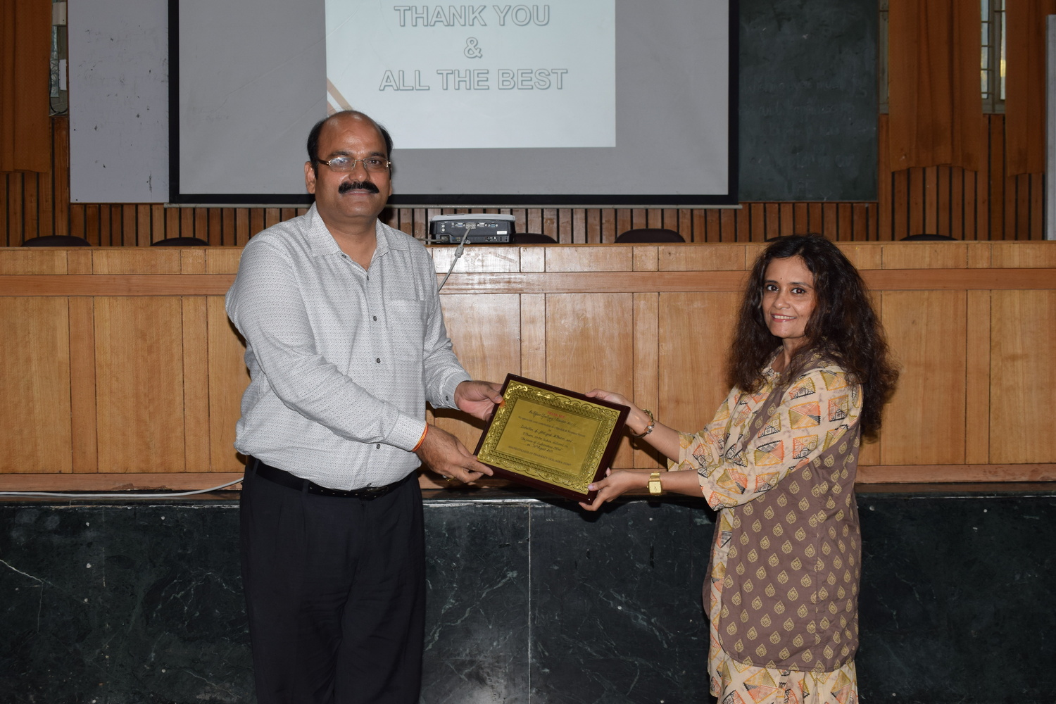 Guest lecture at Anand College of Pharmacy as a part of Induction Program for New Entrants