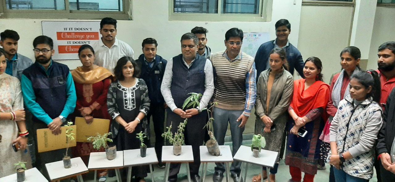 Anand College of Pharmacy Organized plantation of Medicinal Plants